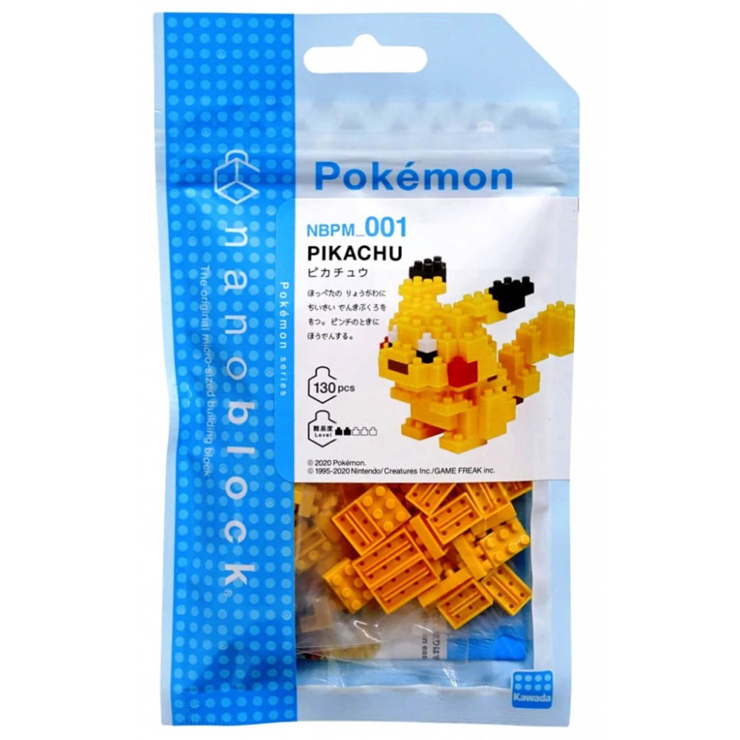 Pikachu Pokémon Nanoblock Character Building Pack 001
