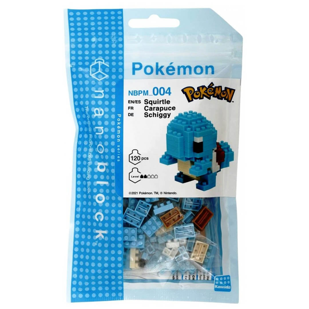 Squirtle Pokémon Nanoblock Character Building Pack 004