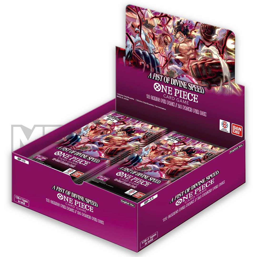 One Piece Card Game: A Fist Of Divine Speed Booster Box 