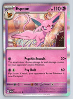 Espeon 033/131 SV Prismatic Evolutions (Holo)
