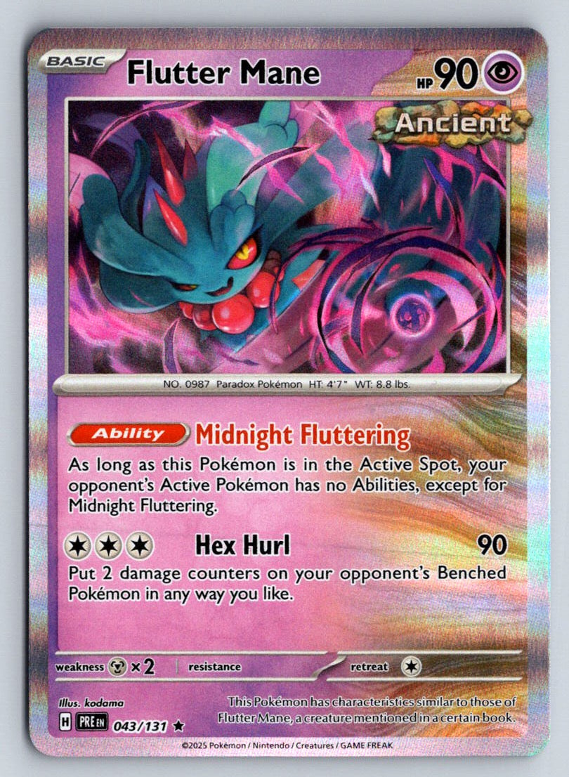Flutter Mane 041/131 SV Prismatic Evolutions (Holo)