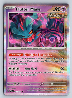 Flutter Mane 041/131 SV Prismatic Evolutions (Holo)