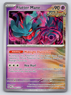 Flutter Mane 041/131 SV Prismatic Evolutions (Pokéball Holo)