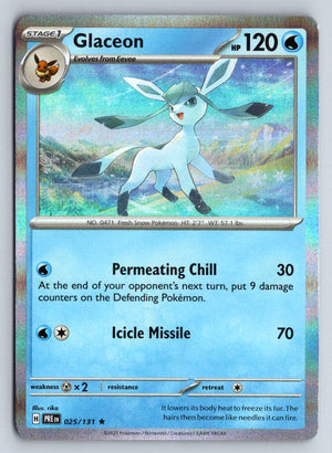 Glaceon 025/131 SV Prismatic Evolutions (Holo)