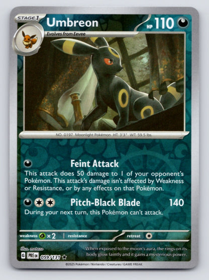 Umbreon 059/131 SV Prismatic Evolutions (Reverse Holo)