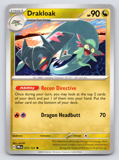 Drakloak 072/131 SV Prismatic Evolutions (Common)