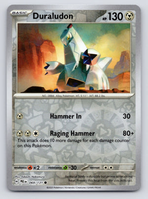Duraludon 069/131 SV Prismatic Evolutions (Reverse Holo)
