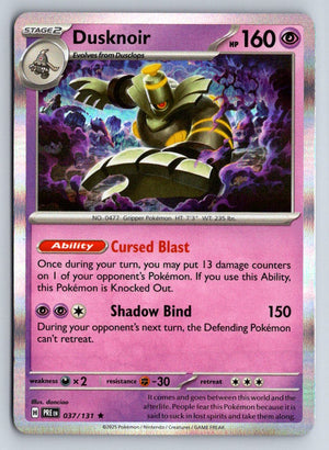 Dusknoir 037/131 SV Prismatic Evolutions (Holo)