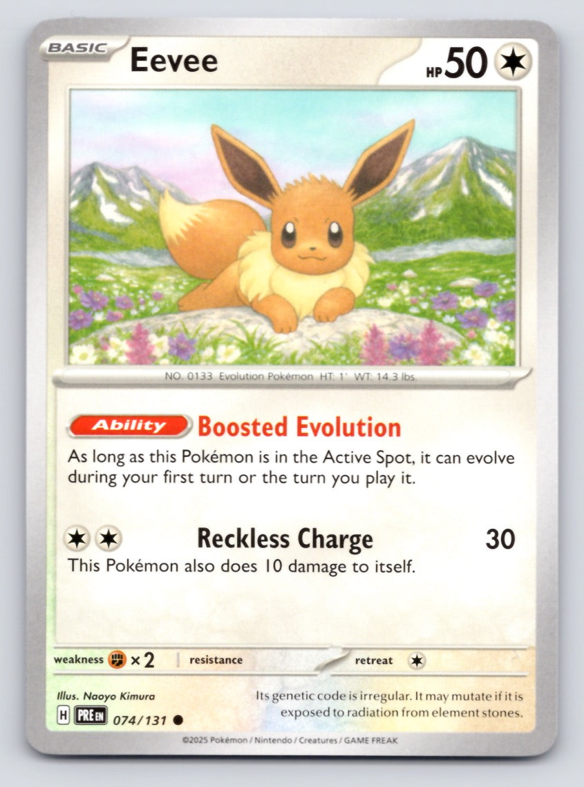 Eevee 074/131 SV Prismatic Evolutions (Common)