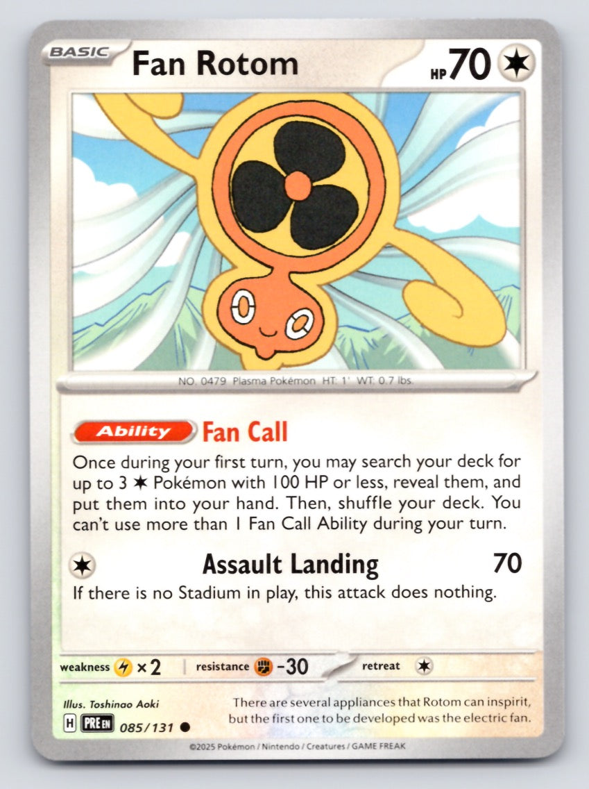 Fan Rotom 085/131 SV Prismatic Evolutions (Common)