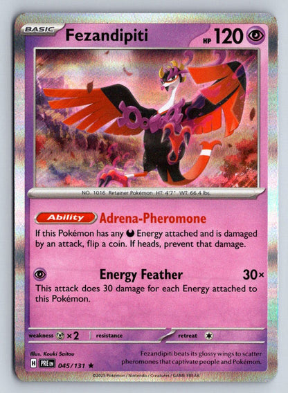 Fezandipiti 045/131 SV Prismatic Evolutions (Holo)