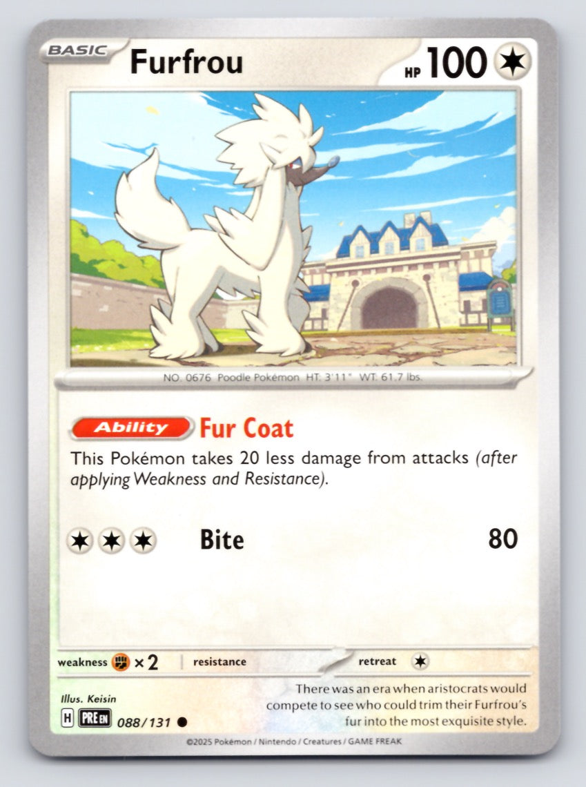 Furfrou 088/131 SV Prismatic Evolutions (Common)