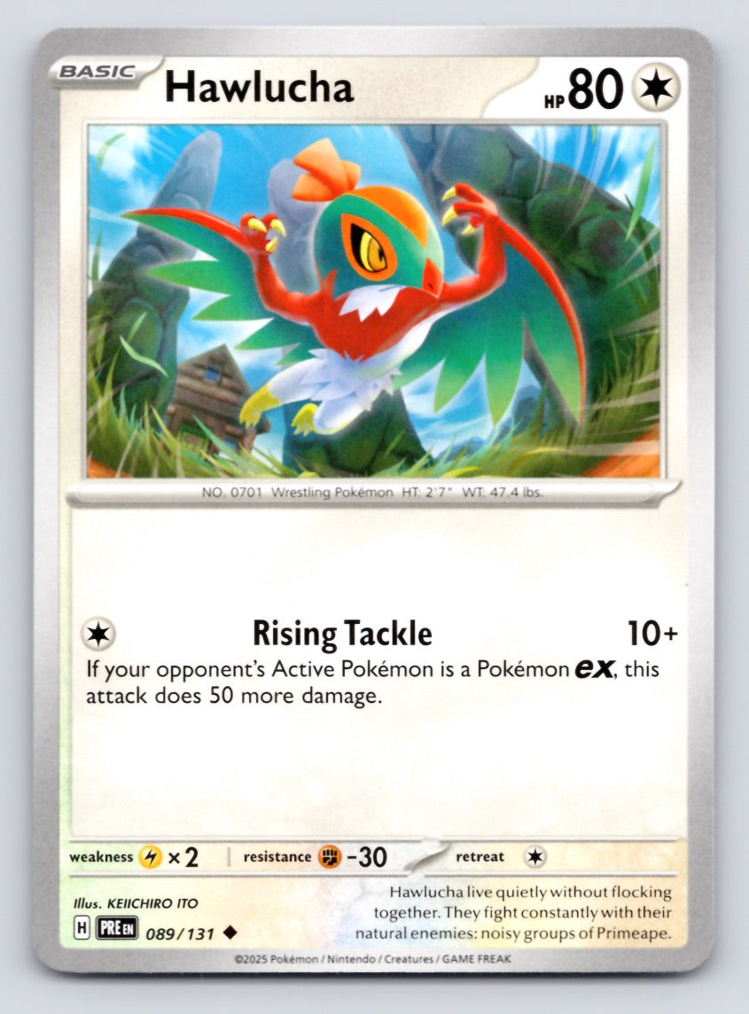 Hawlucha 089/131 SV Prismatic Evolutions (Uncommon)