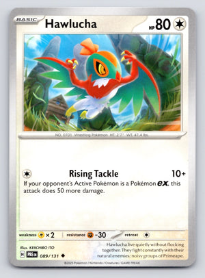 Hawlucha 089/131 SV Prismatic Evolutions (Uncommon)