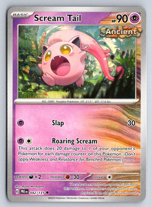 Scream Tail 042/131 SV Prismatic Evolutions