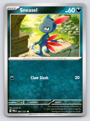 Sneasel 061/131 SV Prismatic Evolutions (Common)