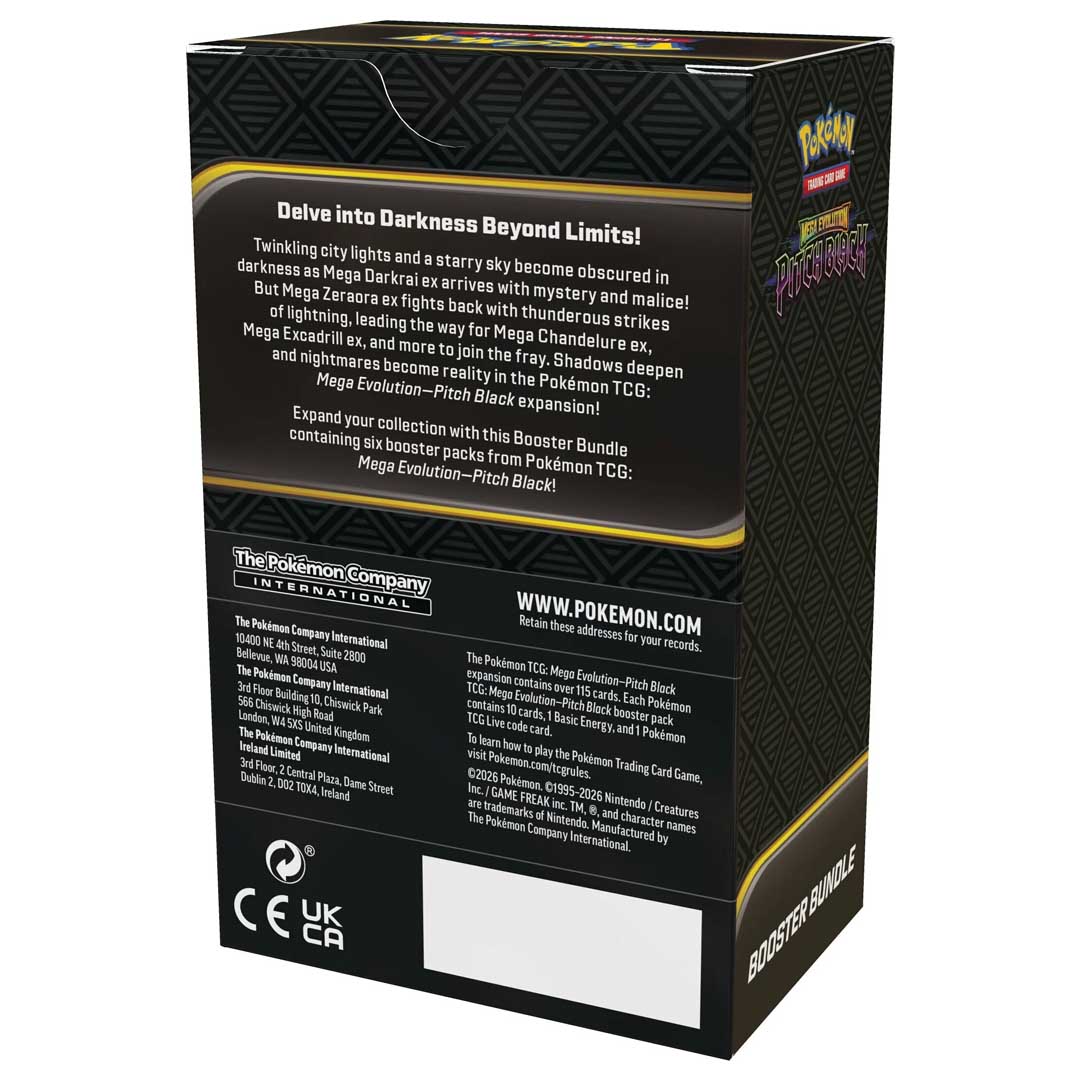 Pokémon TCG: Mega Evolution Pitch Black - Booster Bundle