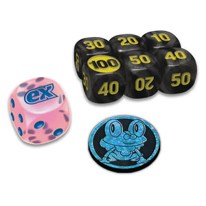 Pokémon TCG: Mega Evolution Chaos Rising Elite Trainer Box dice