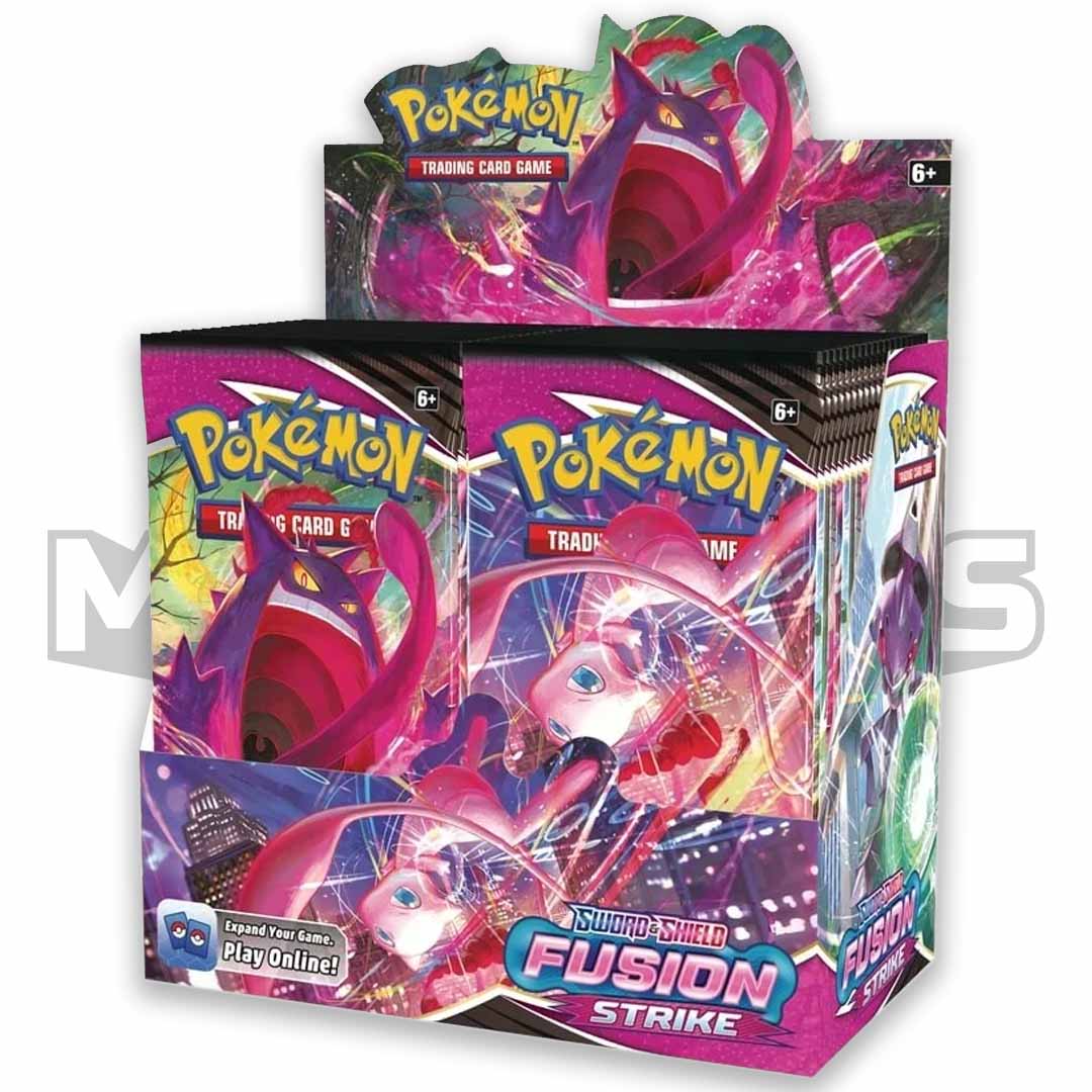 pokemon sword and shield fusion strike booster box