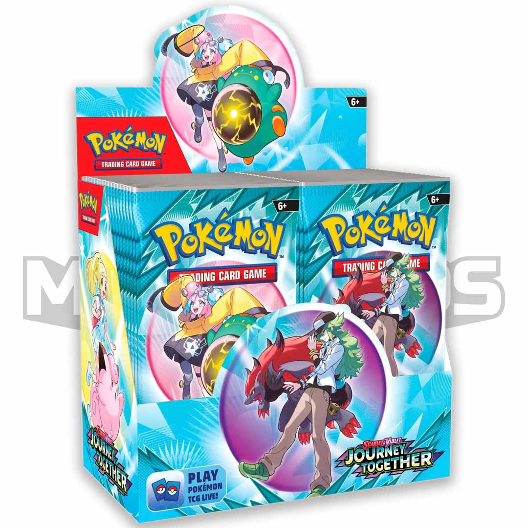 Pokemon scarlet and violet journey together booster box