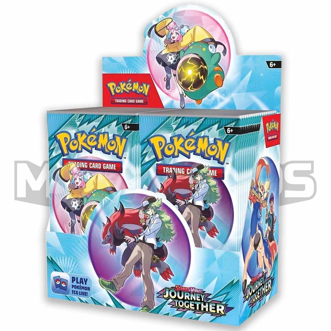 Pokemon scarlet and violet journey together booster box