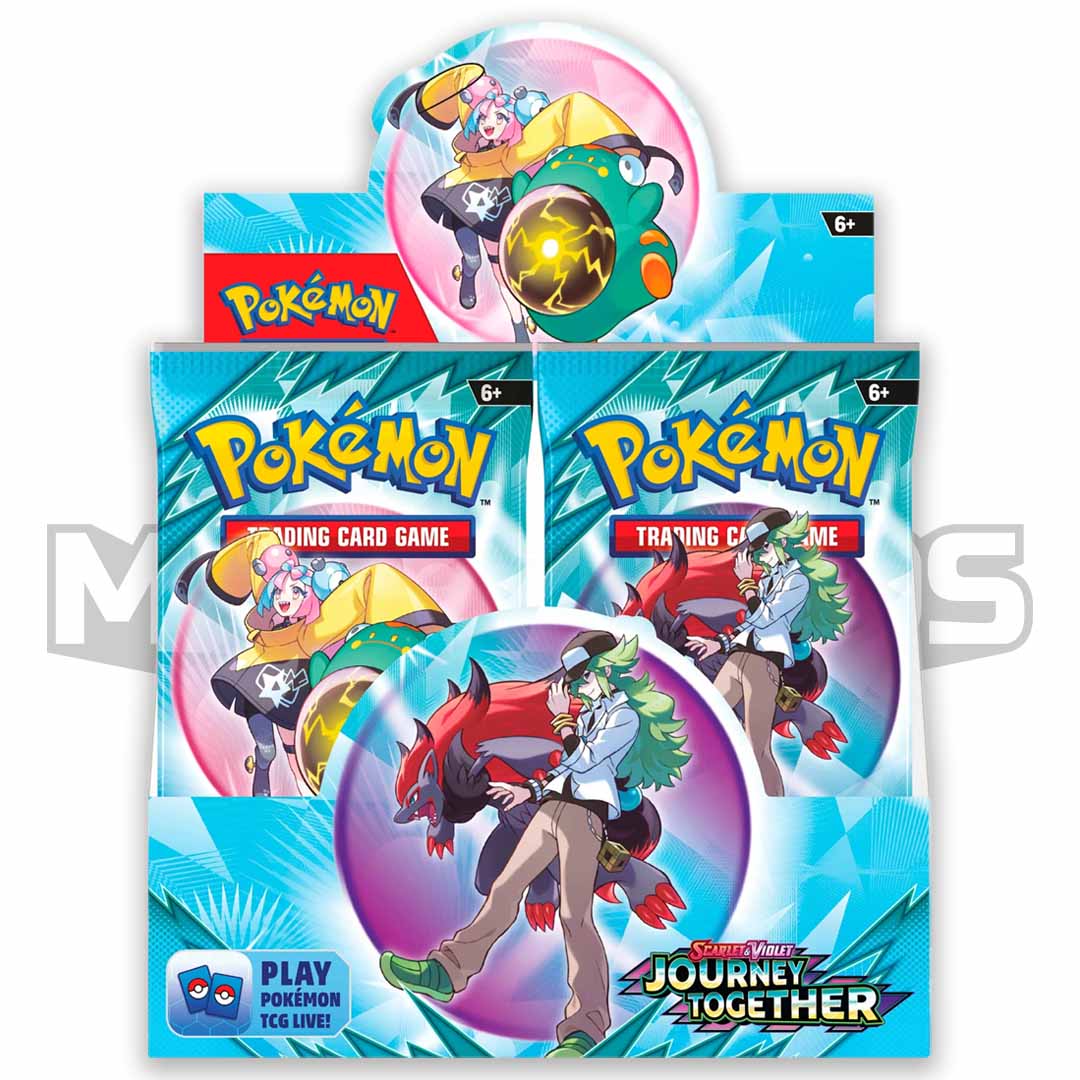 Pokemon scarlet and violet journey together booster box