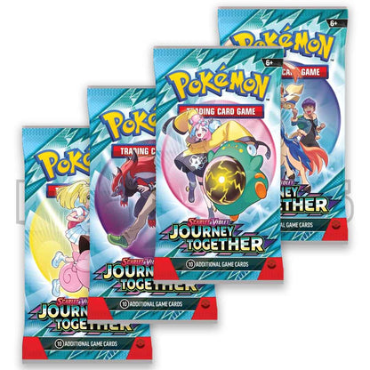 Pokemon scarlet and violet journey together booster packs