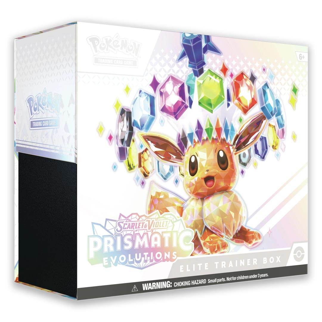 Pokemon scarlet and violet prismatic evolutions elite trainer box 