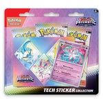 Pokemon prismatic evolutions tech sticker blister pack sylveon