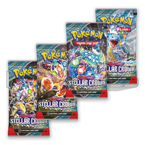 Pokemon scarlet and violet stellar crown booster packs