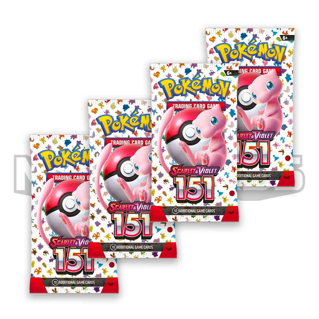 Pokemon 151 Scarlet & Violet Binder Collection 4 Booster Packs + Album, Sealed Pokemon 151 Scarlet & Violet Binder Collection 4 Booster Packs + Album, Sealed