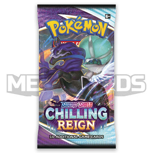 Pokemon sword and shield chilling reign booster pack shadow rider calyrex