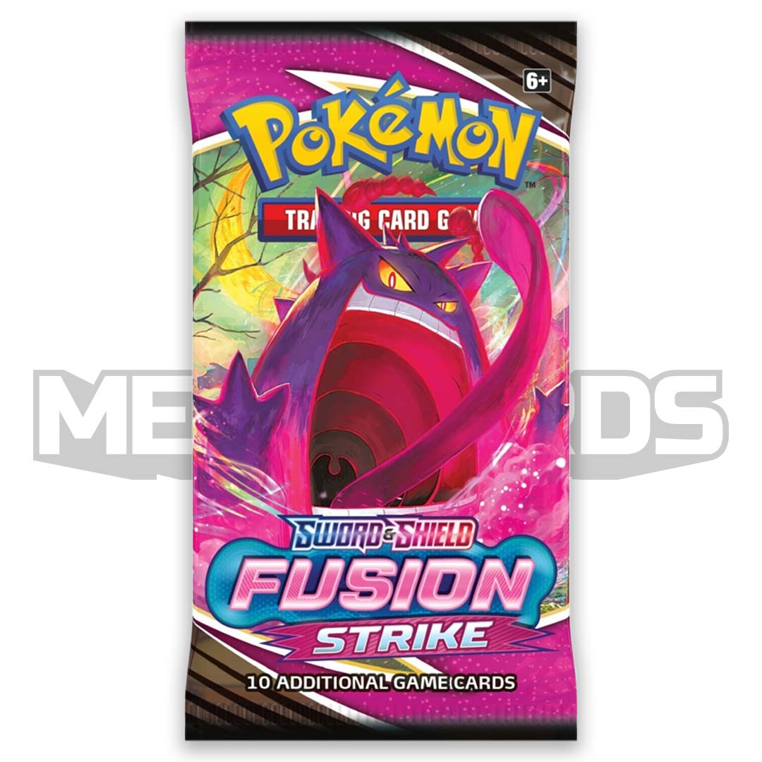 Pokemon sword and shield fusion strike booster pack gengar