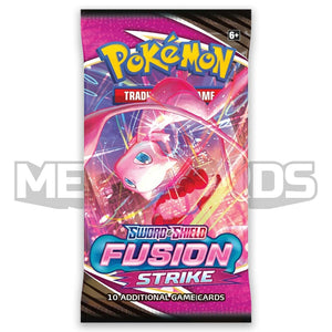Pokemon sword and shield fusion strike booster pack mew