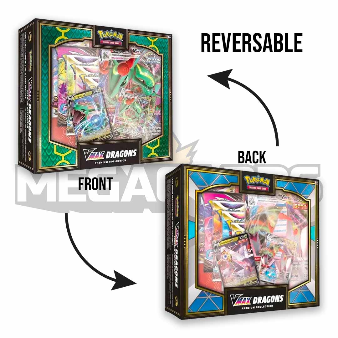 ミュウVMAXとシロナの覇気セット Pokémon TCG: VMAX Dragons Premium Collection