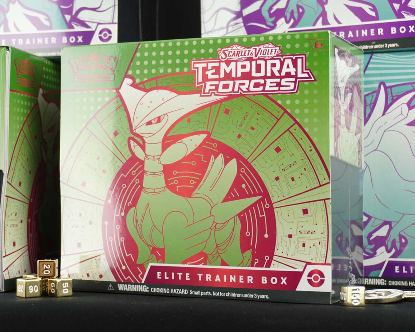 pokemon temporal forces iron leaves etb megacards