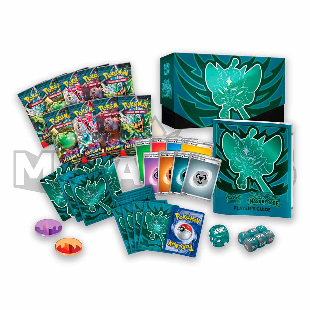 pokemon twighlight masquerade elite trainer box contents