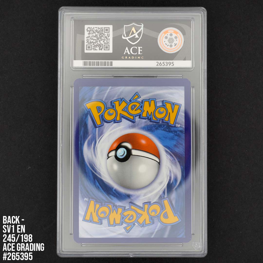 gardevoir ex 245/198 mint 9 ace grading 265395