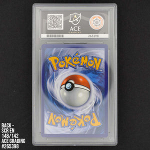 squirtle 148/142 stellar crown mint 9 ace grading