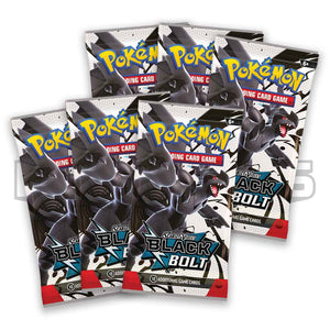 Pokémon TCG: Scarlet & Violet Black Bolt - Booster Bundle (6 Packs)