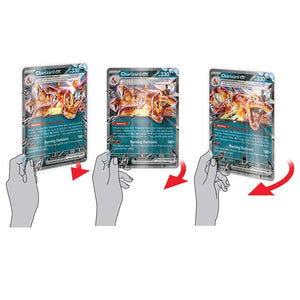 charizard ex special collection box lenticular card