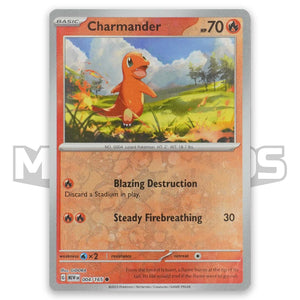 Charmander 004/165 SV 151 Promo Cosmos Reverse Holo