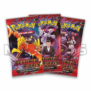 Pokemon Destined rivals 3 pack blister booster packs