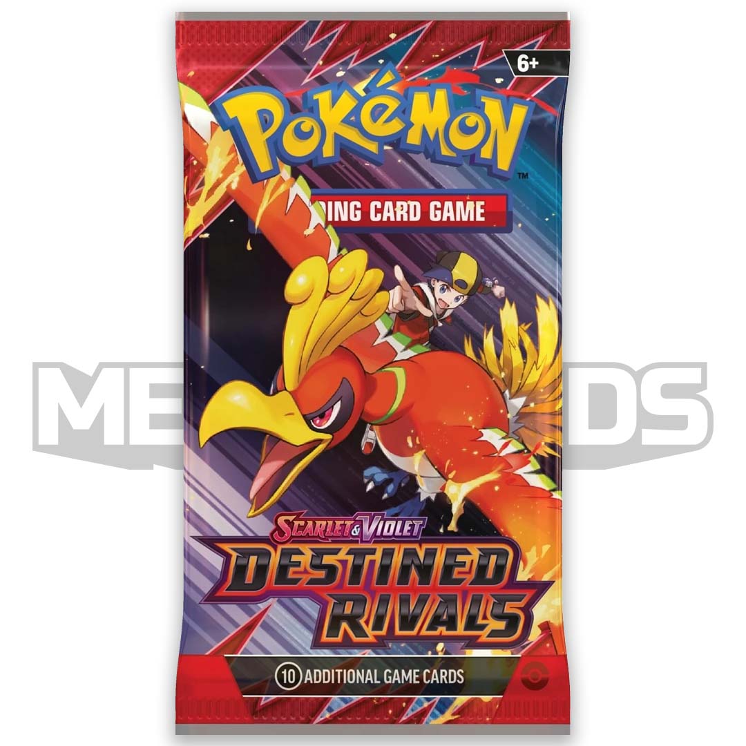 Pokemon tcg destined rivals booster pack featuring Oh Ho