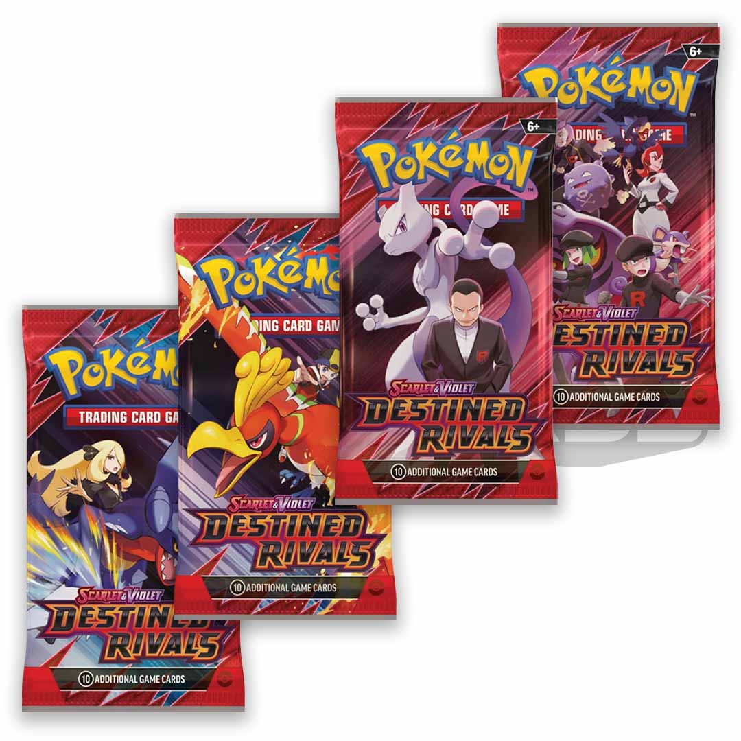 Pokemon tcg destined rivals booster packs assortment