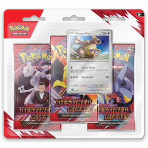 Pokemon Destined rivals Kangaskhan 3 Pack Blister