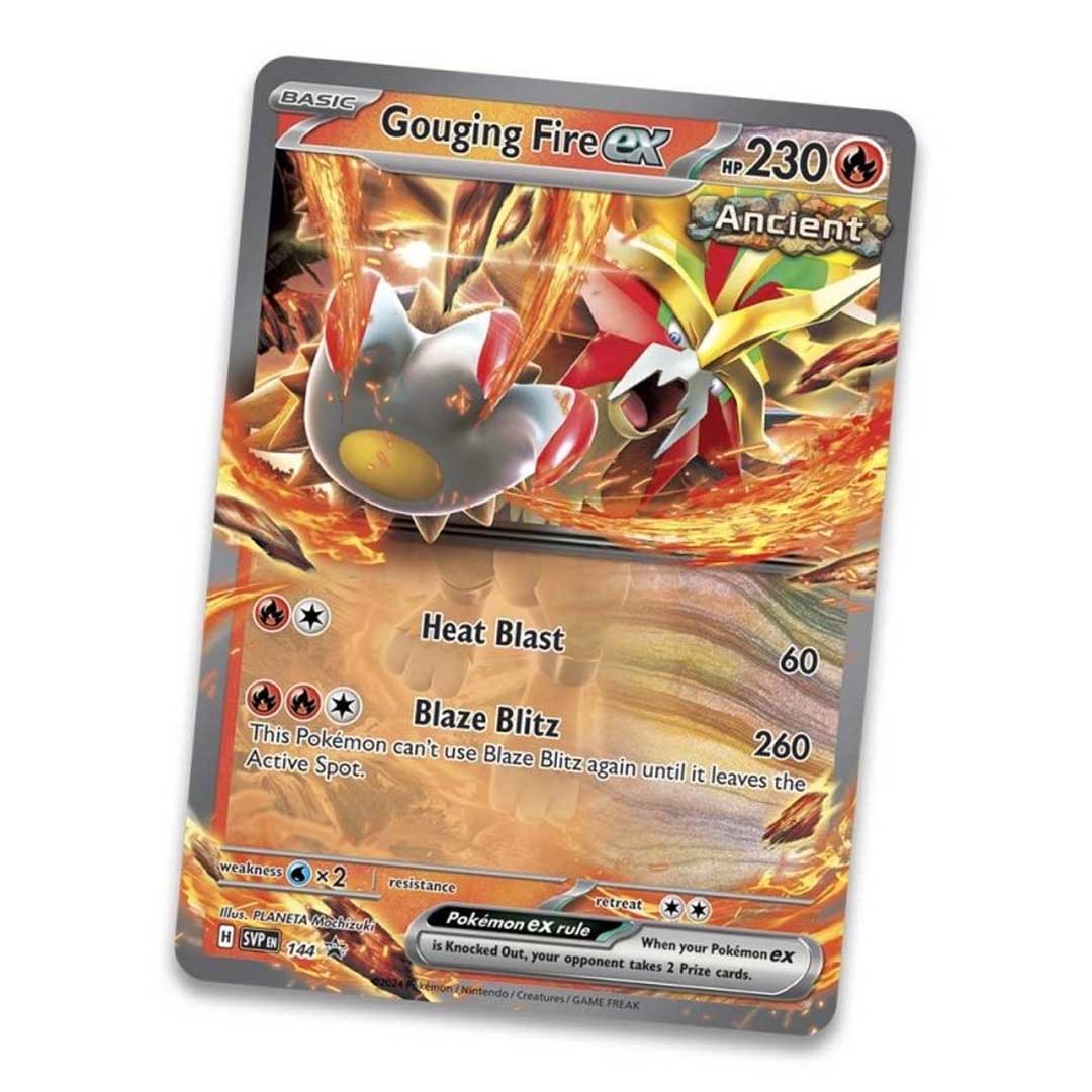 pokemon tcg paradox destinies gouging fire ex svp 144 promo