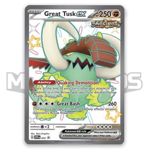 Great Tusk ex 072 SV Black Star Promo