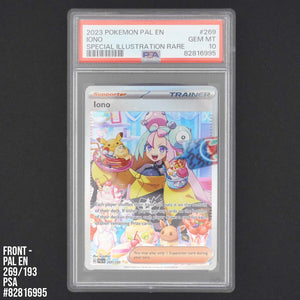Iono 269/193 Paldea Evolved | PSA Gem Mint 10 82816995