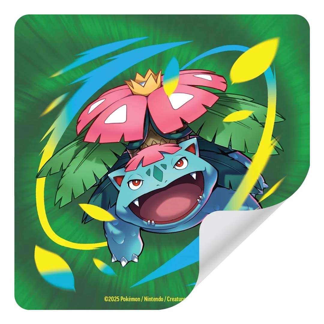 Pokémon TCG: Mega Venusaur ex Premium Collection tech sticker